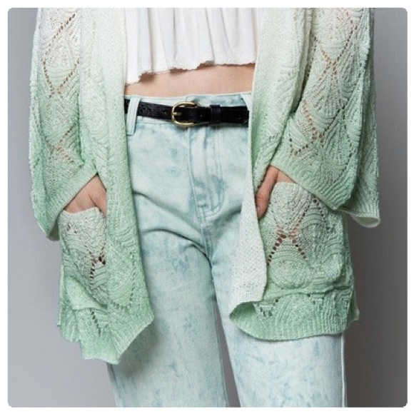 POL Tye Die Fitted Flare Demin Jeans - Picture 8 of 12